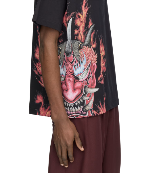 Black Gfx Ss Tee