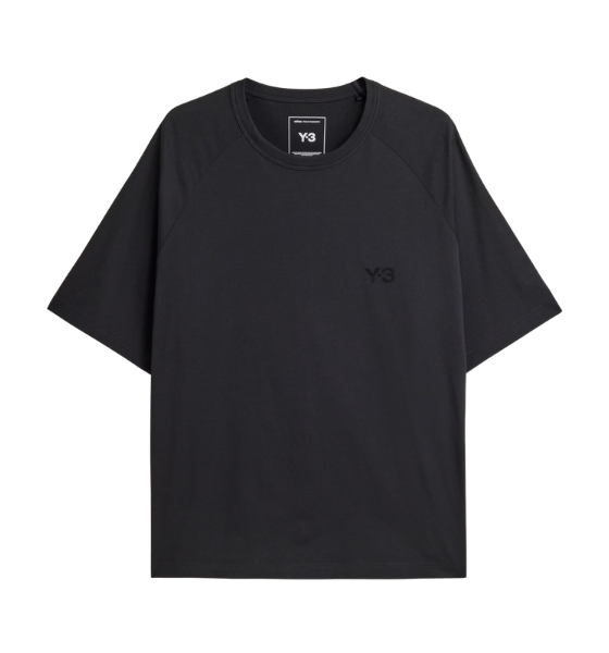 Black Boxy Ss Tee