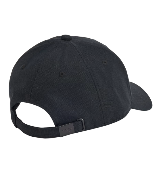 Black/Black Y-3 Logo Cap