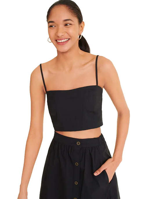 Black Dkny Bust