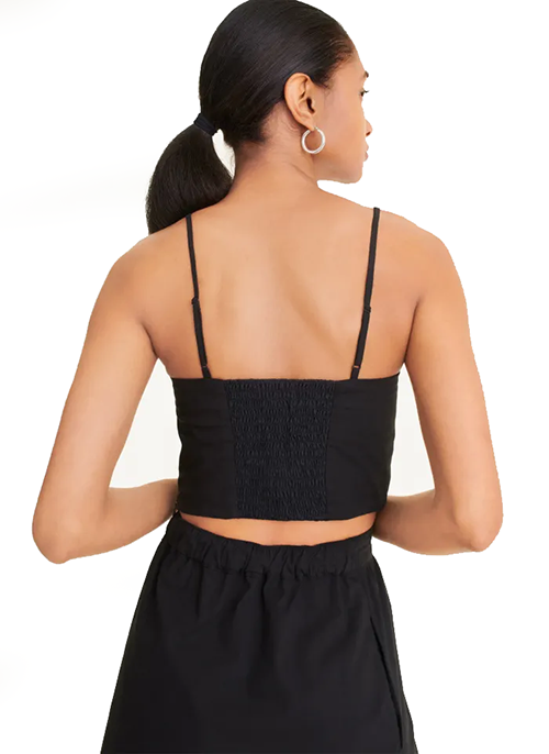 Black Dkny Bust