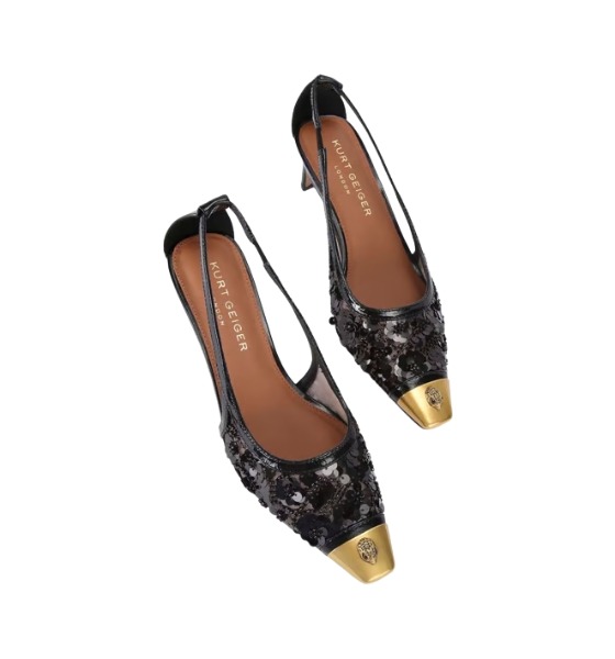 Regent Open Black Fabric Court