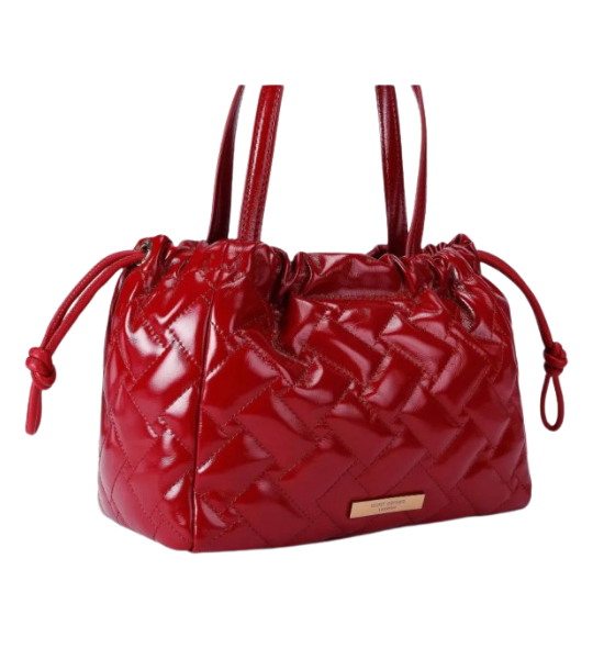 Red Sm Kensington String Tote
