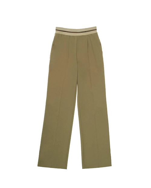 Logo Band Pull On Pants