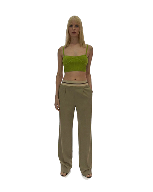 Logo Band Pull On Pants