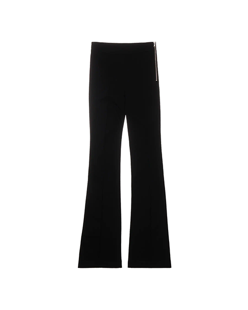 Ponte Bootcut Black Pants