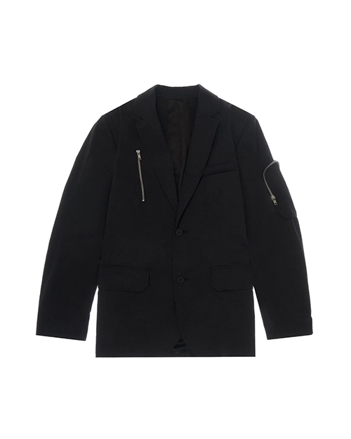 Nylon Black Blazer