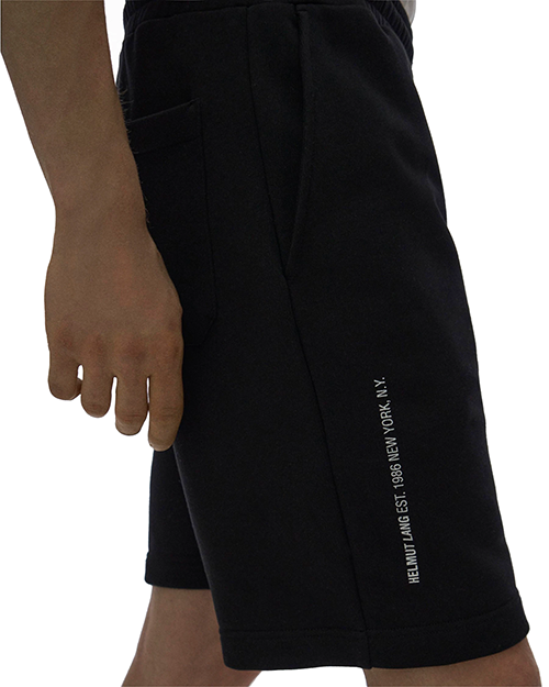 Blur Black Short
