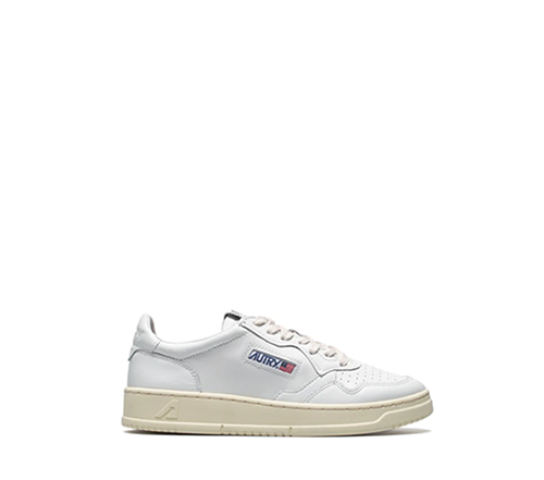 Autry 01 Low Leat White