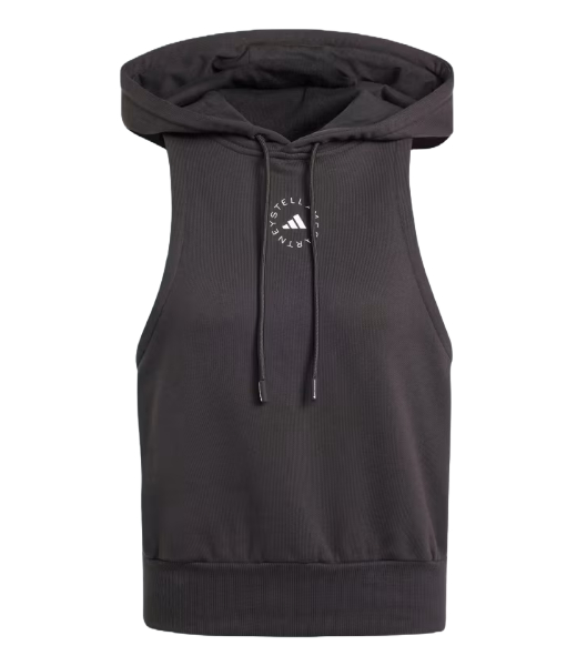 Adidas X Stella McCartney SLEEV H Black Sleevless Hoody Haut