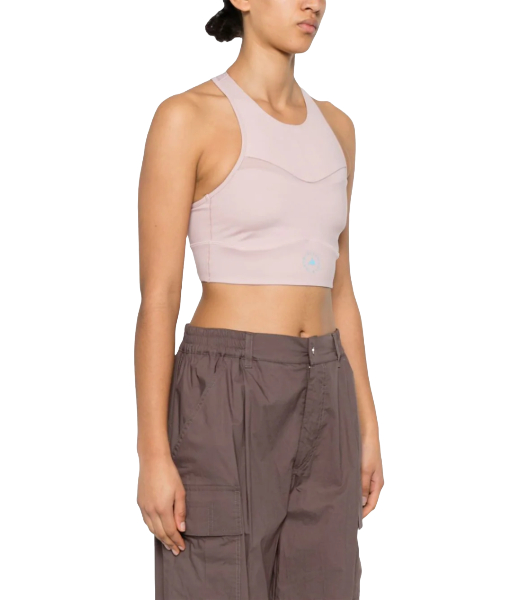 Adidas X Stella McCartney TPR CROP Lilac Crop Top