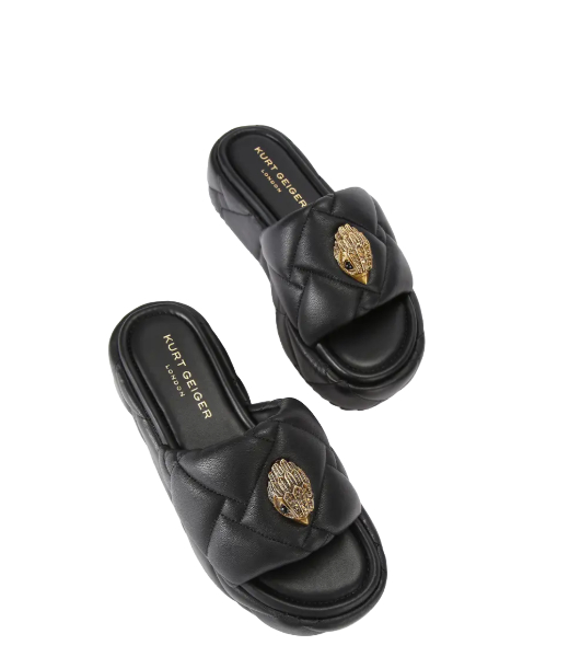 Kensington Puff  Black Flatform