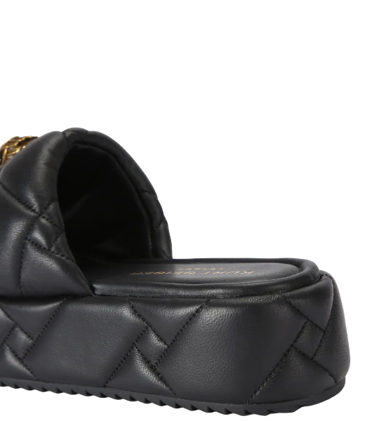 Kensington Puff  Black Flatform