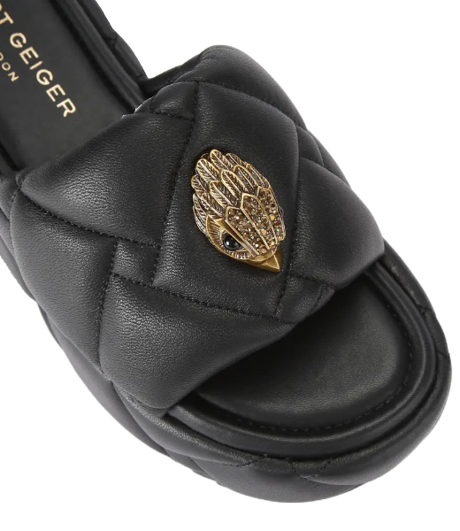 Kensington Puff  Black Flatform