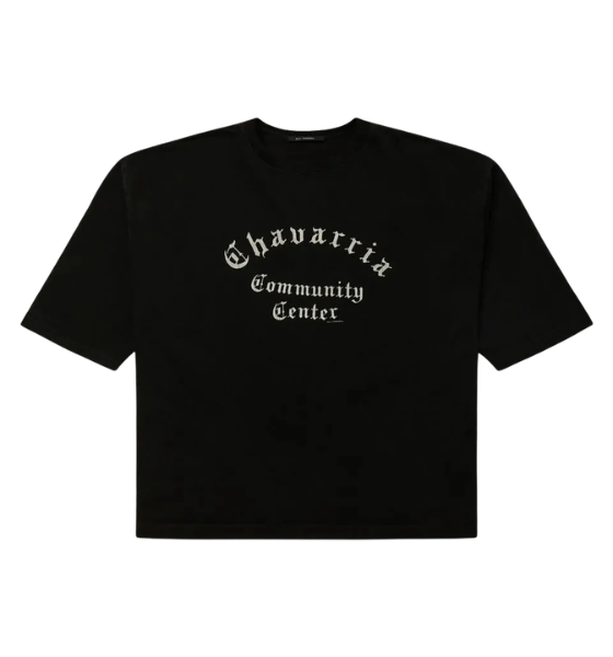 Black Chavarria Community Center Buffalo Tee