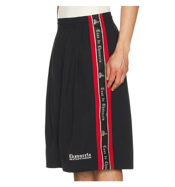 Black Casa De Chavarria Orale Track Shorts