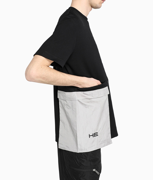HELIOT EMIL T-SHIRT W.GREY DENTAL