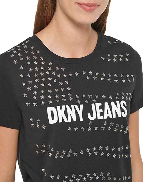Black Logo Star T-shirt