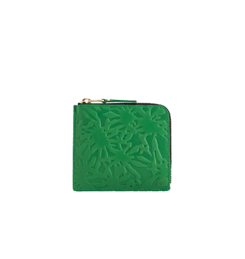 Green Embossed Forest Wallet