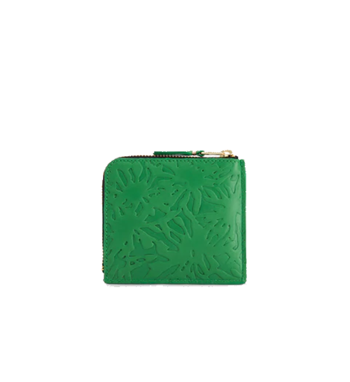 Green Embossed Forest Wallet