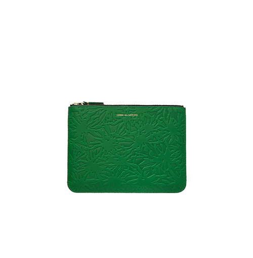 Green Embossed Forest Wallet