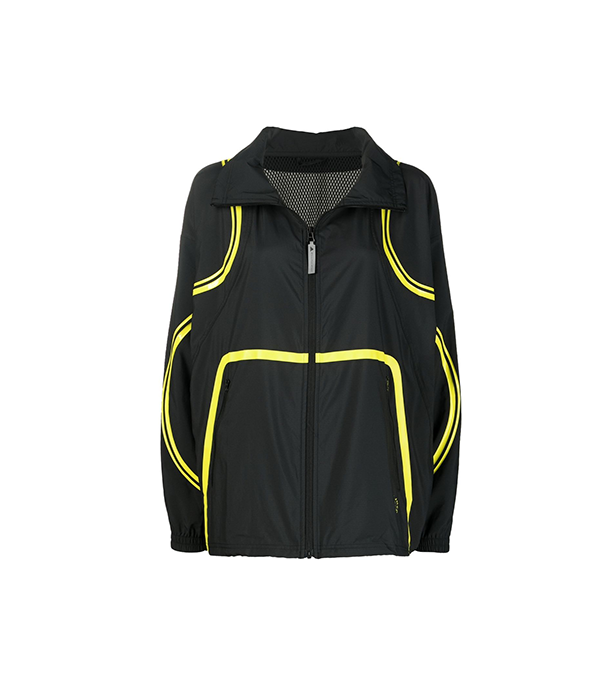 Adidas By Stella McCartney Black Yellow Jacket