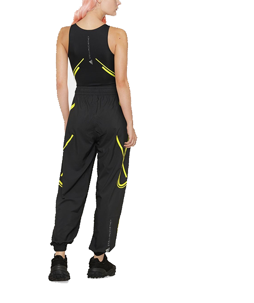 Adidas By Stella McCartney Truepace Black Yellow Pants