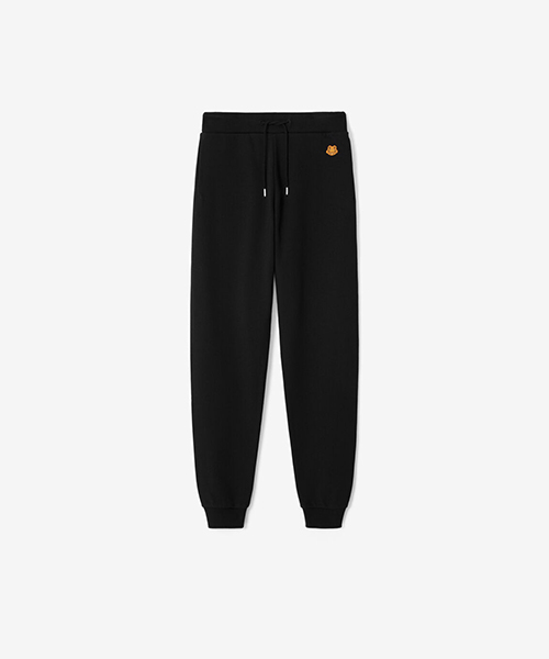 Tiger Crest Black Joggers