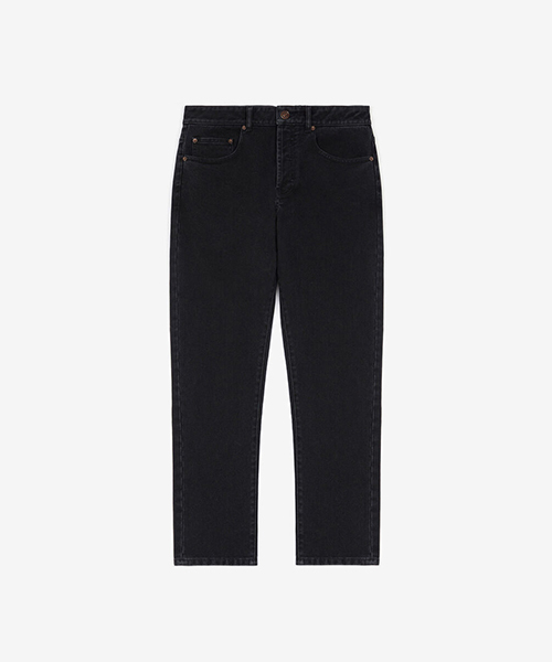 Cropped Black Jeans