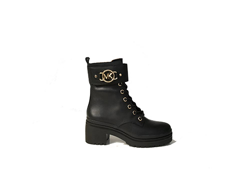 Rory Lug Black Bootie