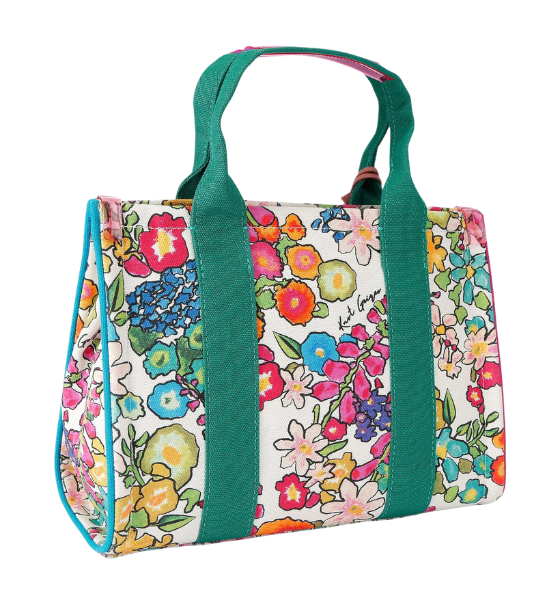 White/Multicolor Small Southbank Tote Bag