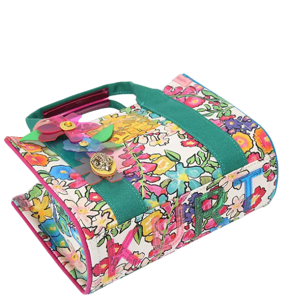 White/Multicolor Extra Small Southbank Tote Bag