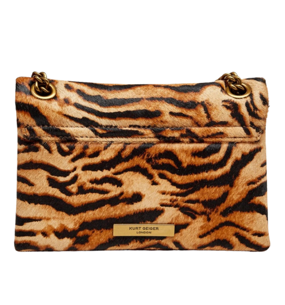 Brown Camel Leather Mini Kensington Bag