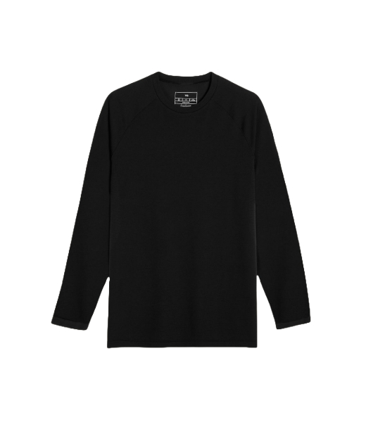 M Run Knit LS Black Long Sleeves T Shirt