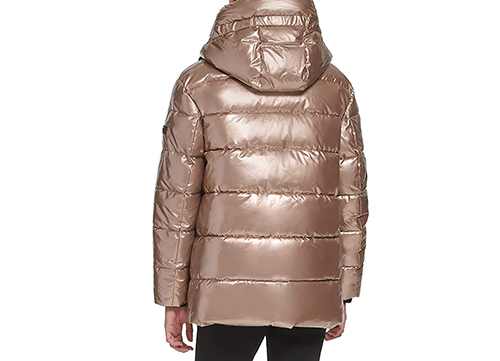 Gold DKNY Puffer Jacket