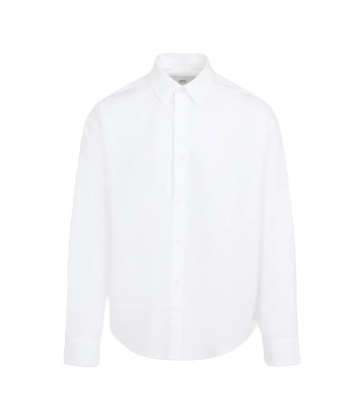 White Boxy Fit Shirt