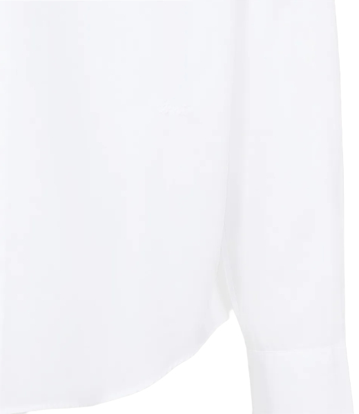 White Boxy Fit Shirt