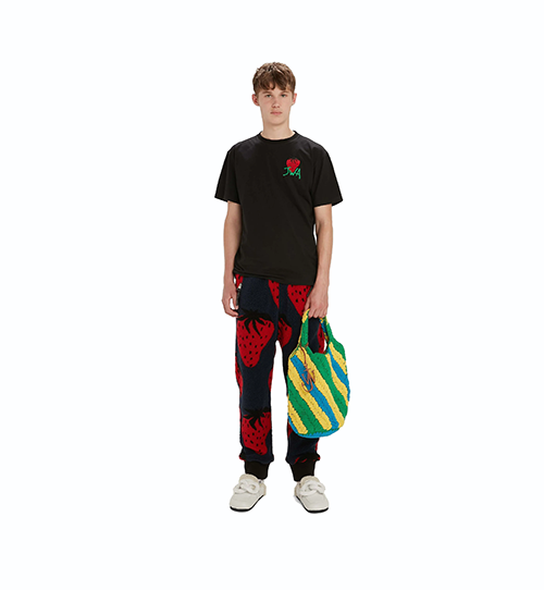 Embroidered Strawberry JWA T-Shirt