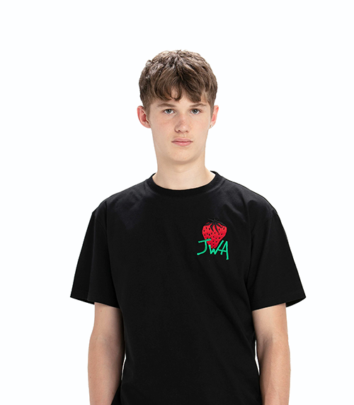 Embroidered Strawberry JWA T-Shirt
