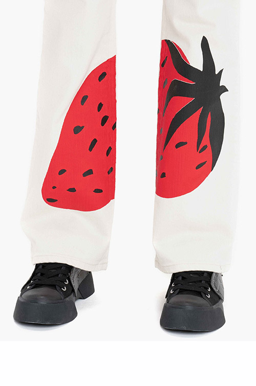 Strawberry Bootcut Jeans