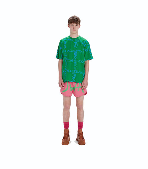 JWA Logo Swimshorts Pink