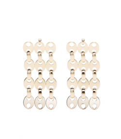 Eight Nano 3 Gold Drop Earrings