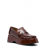Retro Flatform Jewel Loafer