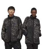 Y-3 Black Grey Fleece Jacket