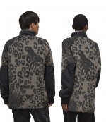 Y-3 Black Grey Fleece Jacket
