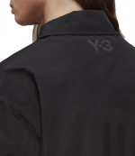 Y-3 Classic Dorico Nylon Black Car Coat