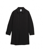 Y-3 Classic Dorico Nylon Black Car Coat