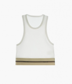 Logo Band White Bralette