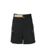 Zip Black Short