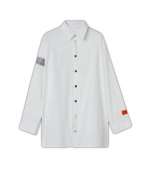 Long Sleeve Popeline Tape Shirt